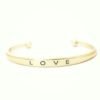 Bracelet jonc love or