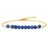 Bracelet jade bleu