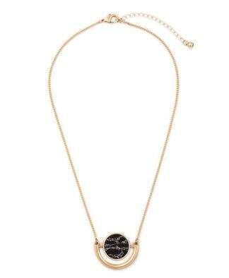 Collier créateur tendance noir