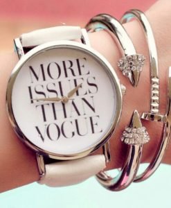 Montre more issues than vogue
