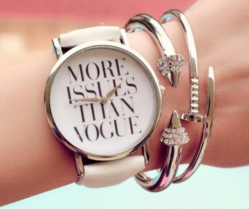 Montre more issues than vogue