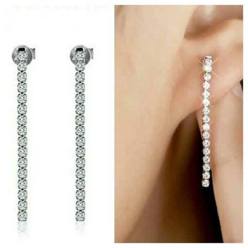 Boucles d'oreilles tendance- Oxyde de zirconium