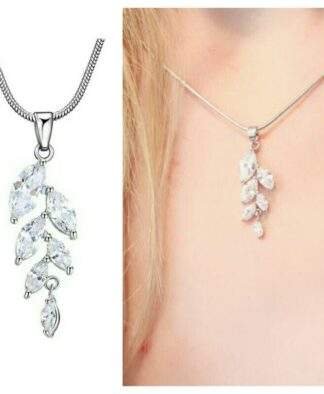 Idée cadeau femme - collier feuille