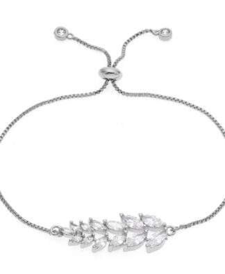 Bracelet mariage feuille