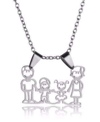 Bijoux familial- Collier famille