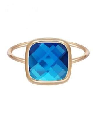 Bague fantaisie dorée