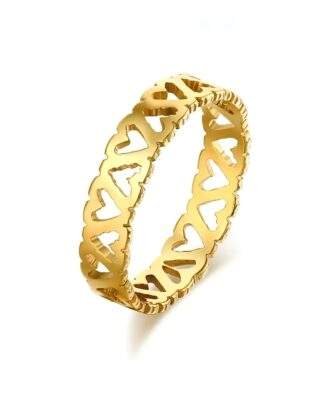 Bague fine acier 