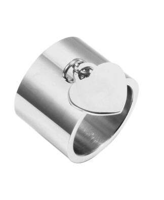 Bague pampille argent