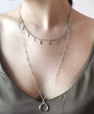 Collier argent femme pas cher