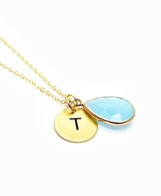 Collier personnalisé initiale