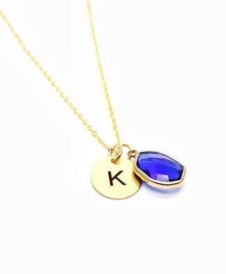 Collier personnalisé initiale pas cher