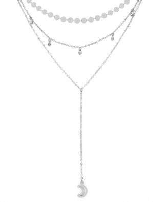 Collier ras de cou argent femme