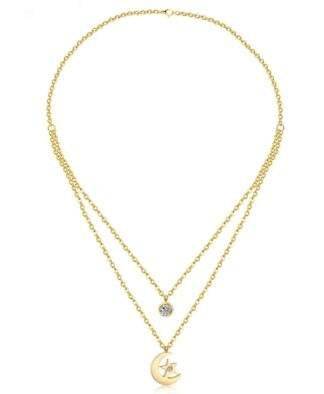 Collier lune Swarovski