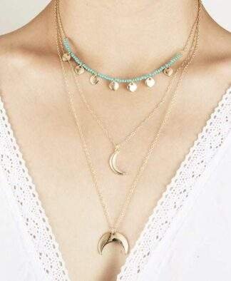 collier plusieurs rangs