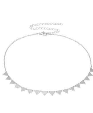 collier tendance 2019 -triangle