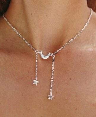 Collier ras du cou etoile