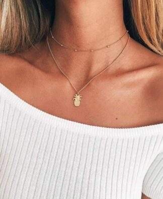 collier ananas