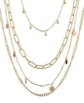 Collier multirang chaines