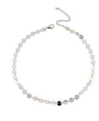Collier tendance 2020 argente