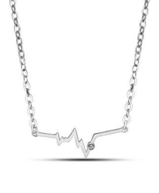 Collier court femme