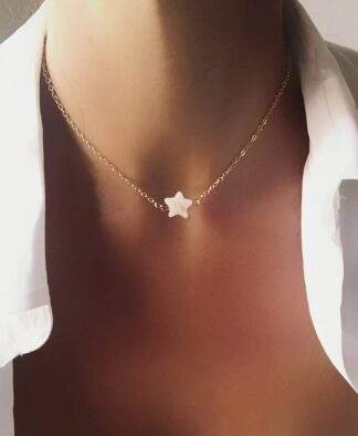 Idees cadeaux Noel Femme - Collier etoile