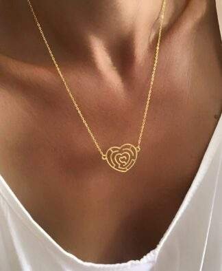 Collier Noel Femme- coeur