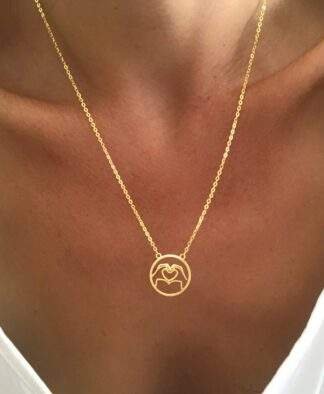 Collier Noel Femme- dore