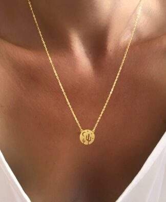 Collier Noel Femme- medaille