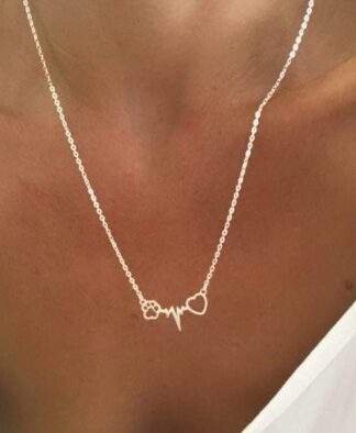 Collier cadeau femme- chien