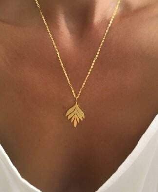 Collier cadeau plaqué or