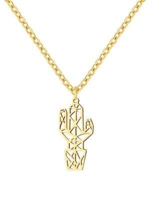 Collier cactus origami