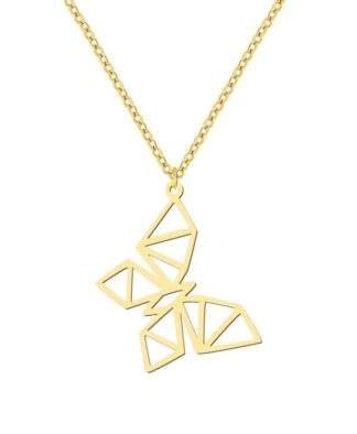 Collier papillon origami