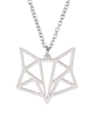 Pendentif tete de renard