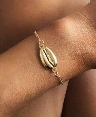 Bracelet coquillage femme
