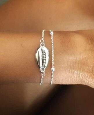 Bracelet multirang coquillage
