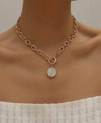 Collier tendance 2022- chaine grosse maille