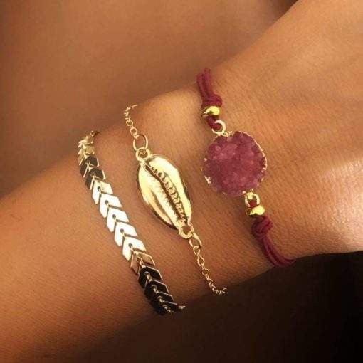 Lot de 3 bracelet femme