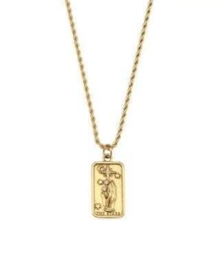 Bijoux tarot- Collier carte de tarot- L etoile