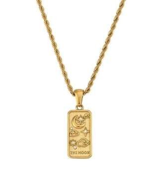Bijoux tarot- Collier carte de tarot- La lune