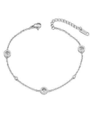 Bracelet cercle acier tendance 2024