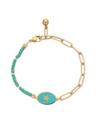 Bracelet etoile avec pierres tendance 2024