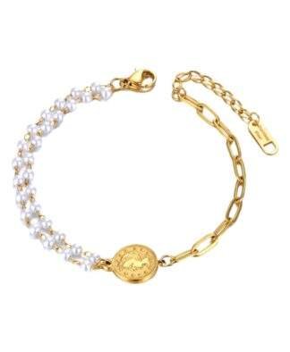 Bracelet grosse maille femme tendance 2024
