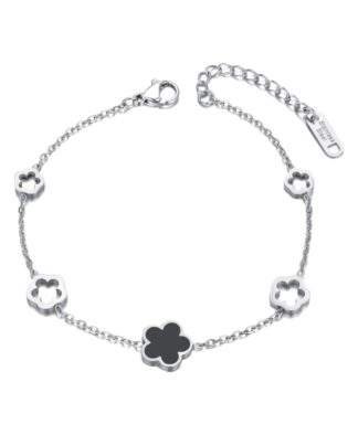 Bracelet trefle argent tendance 2024