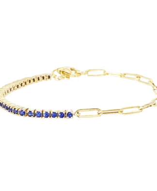 Bracelet bleu tendance 2024