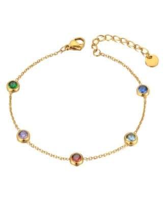 bracelet femme multicolore tendance 2024