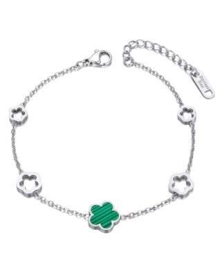 bracelet fin trefle tendance 2024