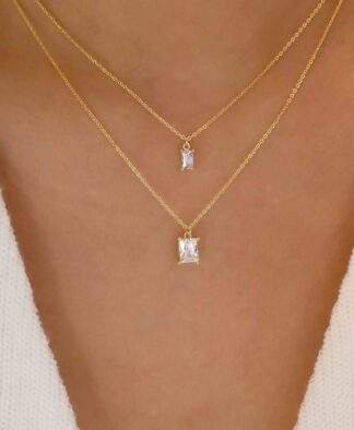 collier multirang dore strass tendance 2024