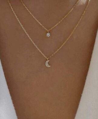 collier multirangs lune tendance 2024