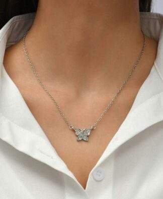 collier papillon tendance 2024